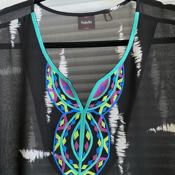 Rafaella Sheer Tunic - Picture 2 of 3